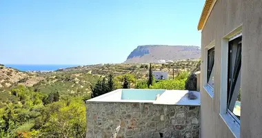 Вилла 3 комнаты  с видом на море, с бассейном, с видом на горы в District of Chersonissos, Греция