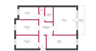 Apartamento 4 habitaciones en Spala, Polonia