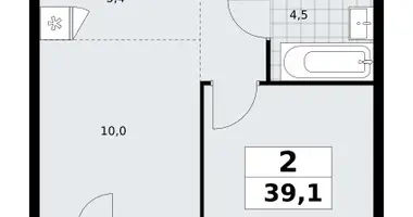 Appartement 2 chambres dans poselenie Sosenskoe, Fédération de Russie