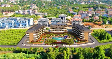 Apartamento 4 habitaciones con sauna, con seguridad, con aparcamiento cubierto en Alanya, Turquía