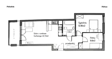 Nieruchomości komercyjne 58 m² w Warszawa, Polska