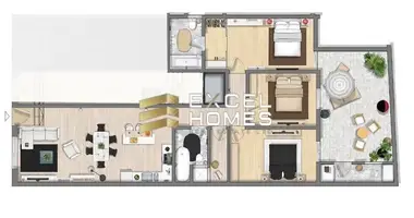 Apartamento 3 habitaciones en Tarxien, Malta