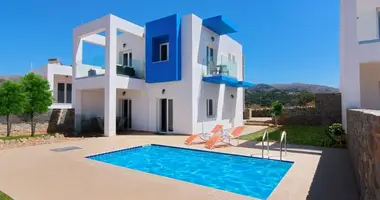 Villa 3 bedrooms with Sea view, with Swimming pool, with Mountain view in District of Agios Nikolaos, Greece