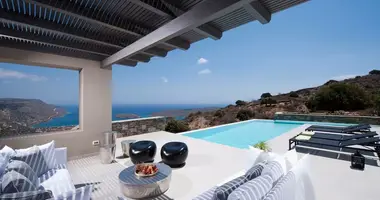 Villa 5 bedrooms with Sea view, with Swimming pool, with Mountain view in District of Agios Nikolaos, Greece