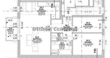 Apartamento 3 habitaciones en Budapest, Hungría