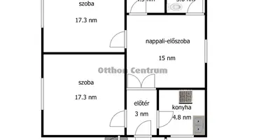 3 room house in Kisvarda, Hungary