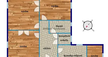 Apartamento 4 habitaciones en Gyori jaras, Hungría