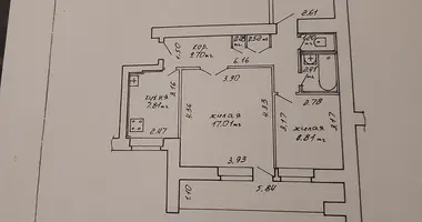 3 room apartment in Minsk, Belarus