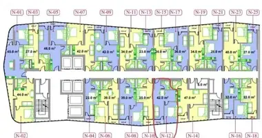 Квартира 2 комнаты в Батуми, Грузия