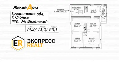 House in Slonim, Belarus