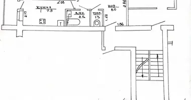 Apartamento 2 habitaciones en Hudy, Bielorrusia