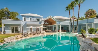 Villa 7 bedrooms with Furnitured, with Garden, gym in Marbella, Spain