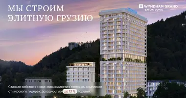 Guaranteed income of 10% per annum. Wyndham Grand Residences hotel rooms. w Batumi, Gruzja