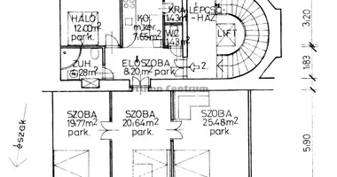 Apartamento 4 habitaciones en Budapest, Hungría