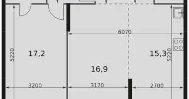 Appartement 3 chambres dans North-Western Administrative Okrug, Fédération de Russie