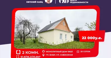 Dom 2 pokoi w Bobr, Białoruś