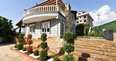 Villa 4 Zimmer mit Meerblick, mit Schwimmbad, mit Kamery videonablyudeniya in Alanya, Türkei