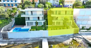 Villa 3 bedrooms with parking, with Furnitured, with Sea view in Lustica, Montenegro