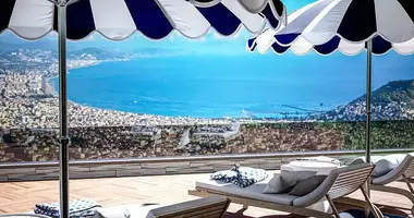 Villa 6 Zimmer mit Balkon, mit Klimaanlage, mit Meerblick in Alanya, Türkei