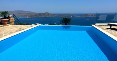 Villa 3 bedrooms with Sea view, with Swimming pool, with Mountain view in District of Agios Nikolaos, Greece