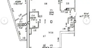 Wohnung 4 zimmer in Wizebsk, Weißrussland