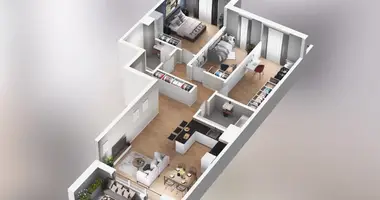 Apartamento 4 habitaciones en Poznan, Polonia