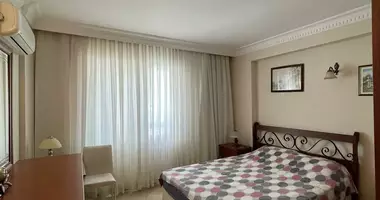 3 room apartment with parking, with sea view, with swimming pool in Alanya, Turkey