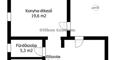 2 room house in Szoked, Hungary