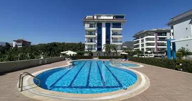 Wohnung 2 Zimmer mit Parkplatz, mit Meerblick, mit Schwimmbad in Yaylali, Türkei