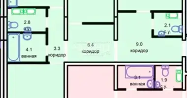 Wohnung in Nischni Nowgorod, Russland