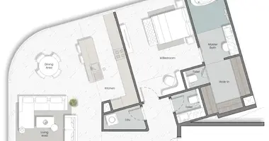 Apartamento 1 habitación en Dubái, Emiratos Árabes Unidos