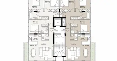 Appartement 3 chambres dans Limassol, Chypre