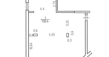 Коммерческое помещение 130 м² в Северодонецк, Украина