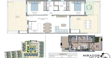 Бунгало 3 комнаты  у моря в Finestrat, Испания