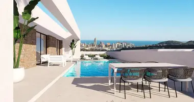 Villa 3 chambres avec Jardin, avec lichnyy basseyn private pool, avec Près de l'école dans Finestrat, Espagne