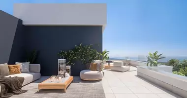 Penthouse 3 bedrooms with Air conditioner, with Sea view, with Mountain view in Marbella, Spain