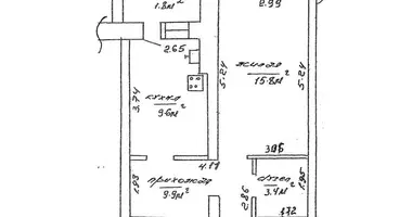 Appartement 1 chambre dans Smaliavitchy, Bélarus