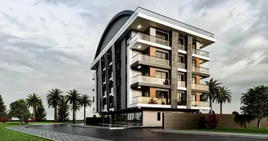 1 room apartment with terrace, with gaurded area in Mediterranean Region, Turkey