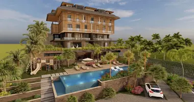 Townhouse 2 bedrooms in Alanya, Turkey