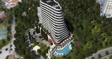 Condo  with elevator, with air conditioning, with sea view in Becici, Montenegro