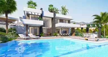 Villa 4 bedrooms with parking, with Air conditioner, with Sea view in Estepona, Spain