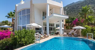 Villa 7 Zimmer mit Balkon, mit Klimaanlage, mit Meerblick in Kalkan, Türkei