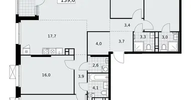 Appartement 5 chambres dans Moscou, Fédération de Russie