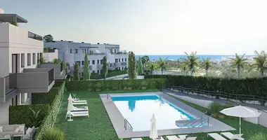 Penthouse 3 chambres avec Vue sur la mer, avec Vue sur la montagne, avec parkovka dans Caleta de Velez, Espagne