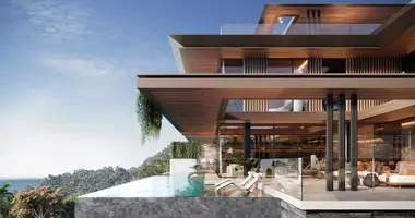 Villa 4 bedrooms with Double-glazed windows, with Furnitured, with Air conditioner in Phuket, Thailand