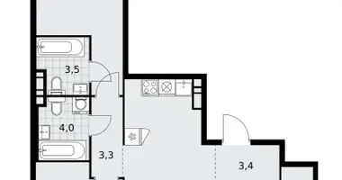 Appartement 3 chambres dans poselenie Sosenskoe, Fédération de Russie