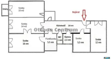 Apartamento 5 habitaciones en Budapest, Hungría