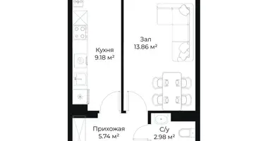 Квартира 1 комната в Ташкент, Узбекистан