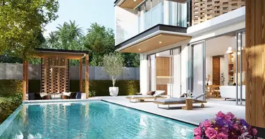 Villa 4 bedrooms with Double-glazed windows, with Furnitured, with Air conditioner in Phuket, Thailand