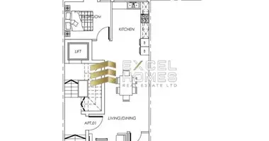 Apartamento 3 habitaciones en Santa Venera, Malta